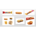 자동 흐름 비스킷 쿠키 스낵 식품 포장기